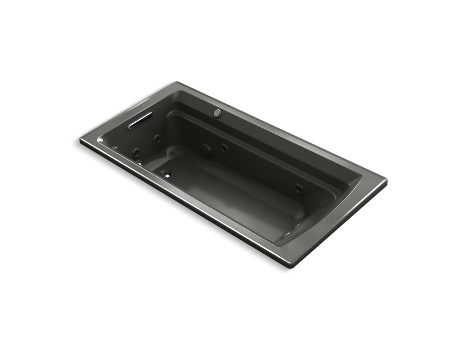 KOHLER K-1124-XHGH Archer 72" x 36" drop-in Heated BubbleMassage air bath and whirlpool