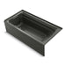 KOHLER K-1124-XGHLA Archer 72" x 36" alcove Heated BubbleMassage air bath and whirlpool, left drain