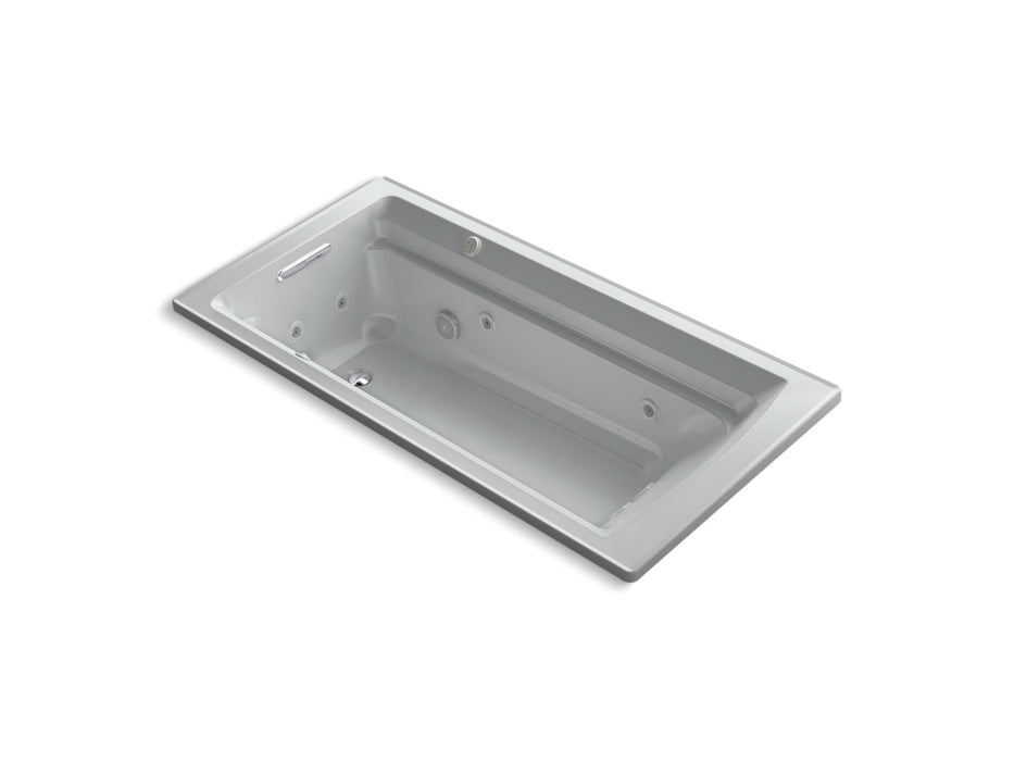 KOHLER K-1124-XHGH Archer 72" x 36" drop-in Heated BubbleMassage air bath and whirlpool