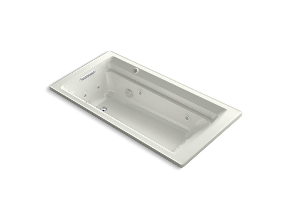 KOHLER K-1124-XHGH Archer 72" x 36" drop-in Heated BubbleMassage air bath and whirlpool