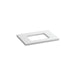 KOHLER K-5456 Solid/Expressions 31" vanity top with single Verticyl rectangular cutout