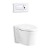 Kallista P70363-00-0 Modern Toilet Seat with Slow Close, Quick Hinge Release