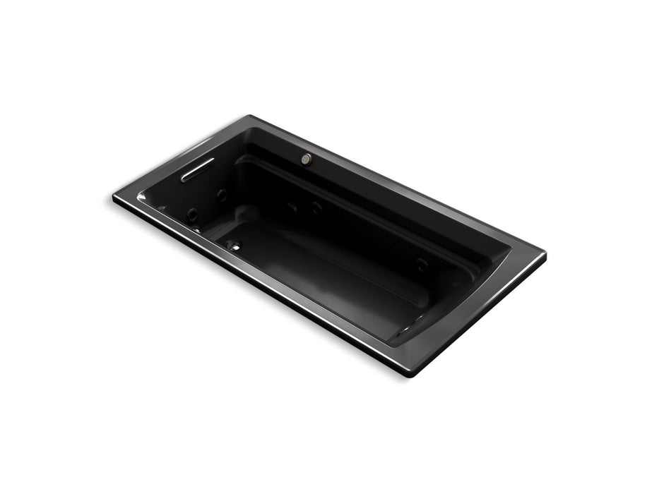 KOHLER K-1124-XHGH Archer 72" x 36" drop-in Heated BubbleMassage air bath and whirlpool