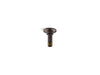 KOHLER K-7396 3" ceiling-mount single-function rainhead arm and flange