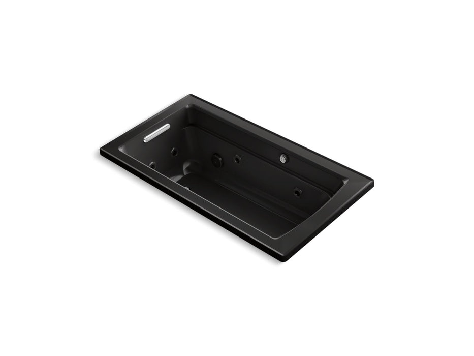 KOHLER K-1122-XHGH Archer 60" x 32" drop-in Heated BubbleMassage air bath and whirlpool