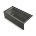 KOHLER K-1949-XGHRA Archer 66" x 32" alcove Heated BubbleMassage air bath and whirlpool, right drain