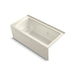 KOHLER K-1947-XGHRA Archer 60" x 30" alcove Heated BubbleMassage air bath and whirlpool, right drain
