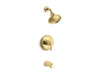 KOHLER K-TS395-4 Devonshire Rite-Temp bath and shower trim kit, 2.5 gpm, NPT spout