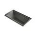 KOHLER K-1167-JRH Underscore 60" x 30" drop-in/alcove heated whirlpool bath, right drain