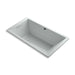 KOHLER K-1136-W1 Underscore 66" x 36" drop-in bath with Bask heated surface