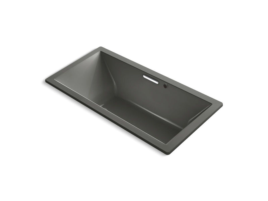 KOHLER K-1835-GHW Underscore 72" x 36" drop-in Heated BubbleMassage air bath with Bask heated surface