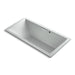 KOHLER K-1835-GHW Underscore 72" x 36" drop-in Heated BubbleMassage air bath with Bask heated surface