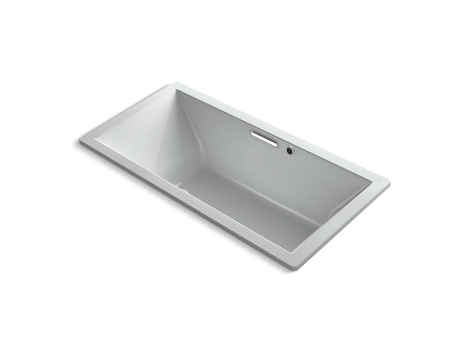 KOHLER K-1835-GHW Underscore 72" x 36" drop-in Heated BubbleMassage air bath with Bask heated surface