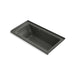 KOHLER K-1947-GHRW Archer 60" x 30" alcove Heated BubbleMassage air bath with Bask heated surface, right drain