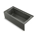 KOHLER K-1948-LAW Archer 66" x 32" alcove bath with Bask heated surface, left drain