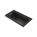KOHLER K-1947-LW Archer 60" x 30" alcove whirlpool bath with Bask heated surface, left drain