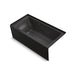 KOHLER K-1947-RAW Archer 60" x 30" alcove whirlpool bath with Bask heated surface, right drain