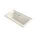 KOHLER K-1947-RW Archer 60" x 30" alcove whirlpool bath with Bask heated surface, right drain