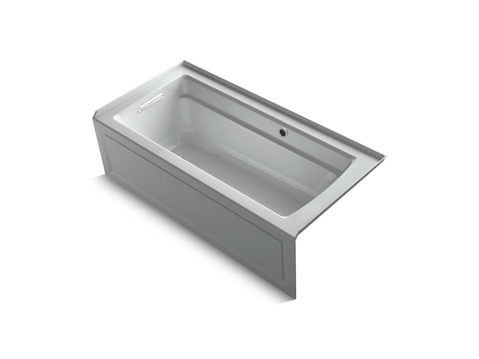 KOHLER K-1948-LAW Archer 66" x 32" alcove bath with Bask heated surface, left drain