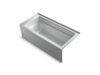 KOHLER K-1949-GHRA Archer 66" x 32" alcove Heated BubbleMassage air bath, right drain