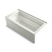 KOHLER K-1949-GHRAW Archer 66" x 32" alcove Heated BubbleMassage air bath with Bask heated surface, right drain
