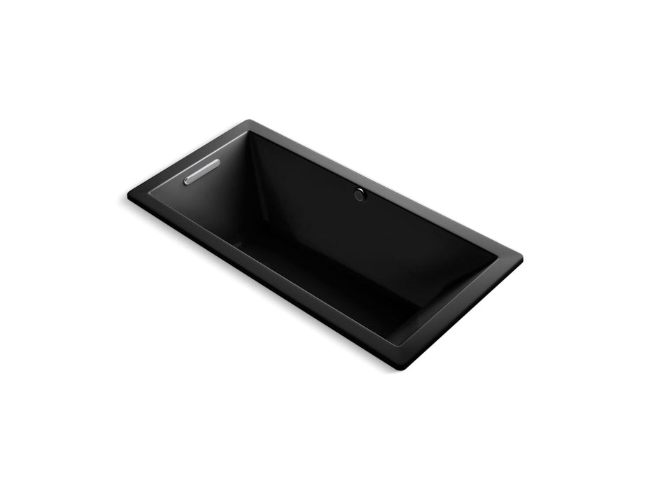 KOHLER K-1821-W1 Underscore 66" x 32" drop-in bath with Bask heated surface