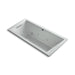 KOHLER K-1822-XHGH Underscore 66" x 32" drop-in Heated BubbleMassage air bath with whirlpool