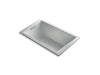 KOHLER K-1849-GH Underscore 60" x 36" drop-in Heated BubbleMassage air bath