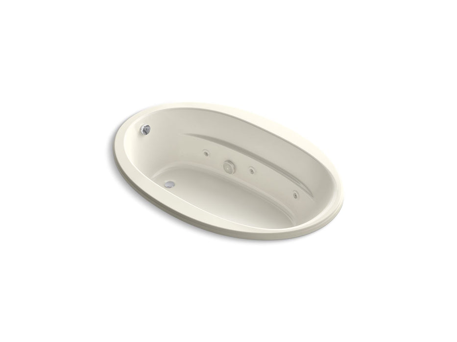KOHLER K-6347-CB Sunward 66" x 42" drop-in whirlpool bath