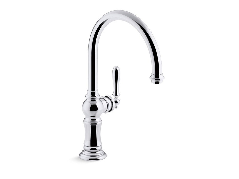 KOHLER K-99263 Artifacts Single-handle kitchen sink faucet