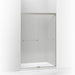 KOHLER K-707100-L Revel Sliding shower door, 70" H x 44-5/8 - 47-5/8" W, with 1/4" thick Crystal Clear glass