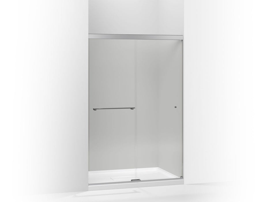 KOHLER K-707101-L Revel Sliding shower door, 70" H x 44-5/8 - 47-5/8" W, with 5/16" thick Crystal Clear glass