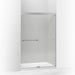 KOHLER K-707100-L Revel Sliding shower door, 70" H x 44-5/8 - 47-5/8" W, with 1/4" thick Crystal Clear glass