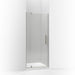KOHLER K-707500-L Revel Pivot shower door, 70" H x 27-5/16 - 31-1/8" W, with 1/4" thick Crystal Clear glass