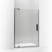 KOHLER K-707541-L Revel Pivot shower door, 70" H x 39-1/8 - 44" W, with 5/16" thick Crystal Clear glass