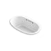 KOHLER K-5714-GHW Underscore 59-3/4" x 35-3/4" drop-in Heated BubbleMassage air bath with Bask heated surface