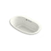 KOHLER K-5714-GH Underscore 59-3/4" x 35-3/4" drop-in Heated BubbleMassage air bath