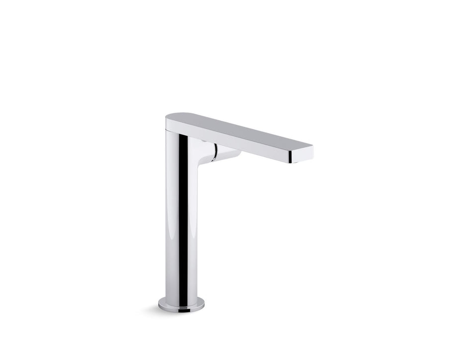KOHLER K-73159-7 Composed Tall single-handle bathroom sink faucet with Cylindrical handle, 1.2 gpm