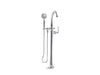 KOHLER K-T97332-4 Kelston Floor-mount bath filler trim with handshower