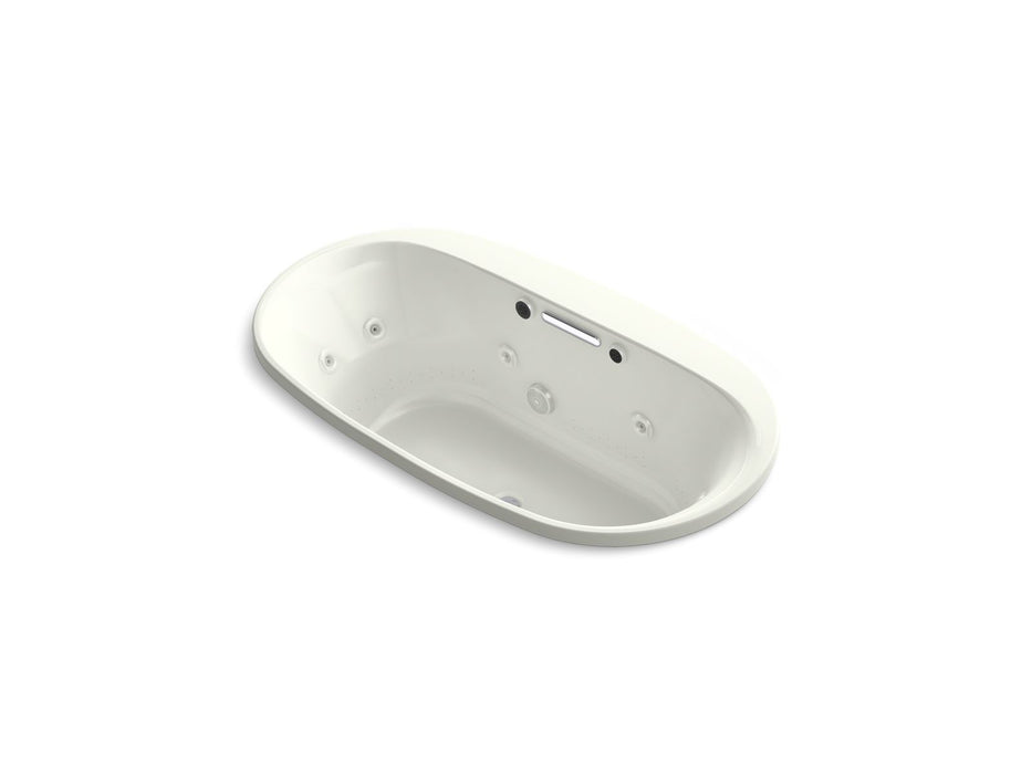 KOHLER K-5716-XHGH Underscore 65-1/2" x 35-3/4" drop-in Heated BubbleMassage air bath with whirlpool