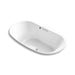 KOHLER K-5717-W1 Underscore 71-1/2" x 41-1/2" drop-in bath with Bask heated surface