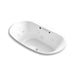 KOHLER K-5718-XHGH Underscore 71-1/2" x 41-1/2" drop-in Heated BubbleMassage air bath with whirlpool