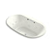 KOHLER K-5718-XHGH Underscore 71-1/2" x 41-1/2" drop-in Heated BubbleMassage air bath with whirlpool