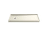 KOHLER K-8643 Rely 60" x 30" alcove shower base, left drain