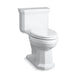 KOHLER K-3940-RA Kathryn One-piece compact elongated with concealed trapway, 1.28 gpf