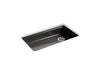 KOHLER K-8689-5U Riverby 33" undermount single-bowl kitchen sink