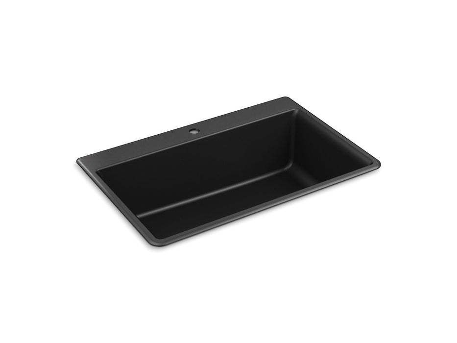 KOHLER K-8437-1 Kennon 33" top-/undermount single-bowl kitchen sink