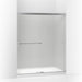 KOHLER K-707201-D3 Revel Sliding shower door, 70" H x 56-5/8 - 59-5/8" W, with 5/16" thick Frosted glass