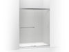 KOHLER K-707206-D3 Revel Sliding shower door, 76" H x 56-5/8 - 59-5/8" W, with 5/16" thick Frosted glass