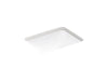 KOHLER K-20000 Caxton 20-1/2" rectangular undermount bathroom sink
